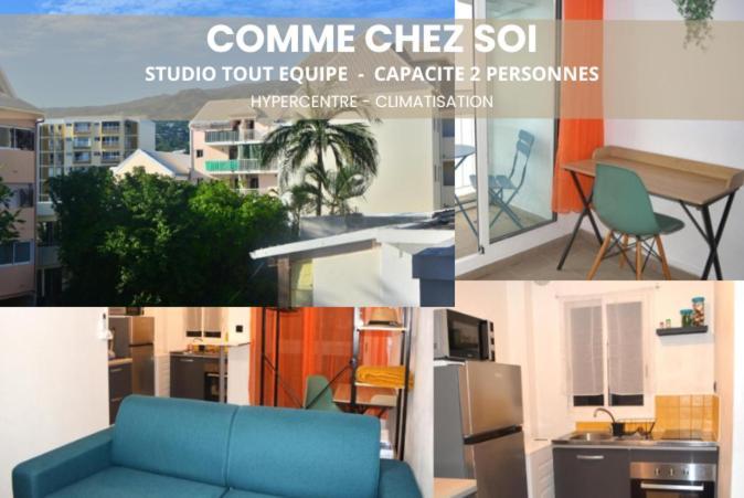 Comme Chez Soi - Studio Tout Equipe - By Sister Home Saint-Denis Kültér fotó